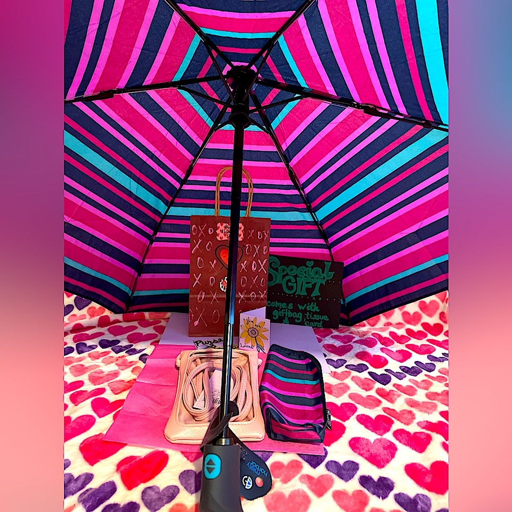 Umbrella and purse giftset